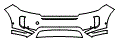 Bumper Kit pattern for the 2020 Land Rover Range Rover Evoque