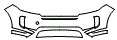 Bumper Kit pattern for the 2027 Land Rover Range Rover Evoque
