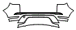 Rear Bumper Kit pattern for the 2027 Land Rover Range Rover Evoque