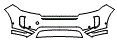 Bumper Kit pattern for the 2027 Land Rover Range Rover Evoque