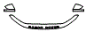 Hood and Mirror Kit pattern for the 2018 Land Rover Range Rover Evoque Coupe