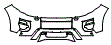 Grille and Bumper Kit pattern for the 2015 Land Rover Range Rover Evoque