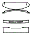 Trunk Lid Kit pattern for the 2016 Land Rover Discovery Sport
