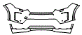 Bumper Kit pattern for the 2020 Land Rover Discovery Sport