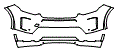 Bumper Kit pattern for the 2020 Land Rover Discovery Sport