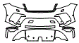 Bumper Kit pattern for the 2020 Land Rover Range Rover Velar