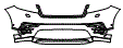 Bumper Kit pattern for the 2019 Land Rover Range Rover Velar