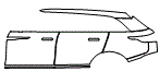 Door and Rear Fender Kit pattern for the 2026 Land Rover Range Rover Velar