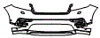 Bumper Kit pattern for the 2026 Land Rover Range Rover Velar