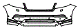 Bumper Kit pattern for the 2026 Land Rover Range Rover Velar