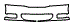 Bumper kit pattern for the 1999 SAAB 9-3
