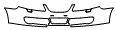Bumper Kit pattern for the 2007 SAAB 9-5
