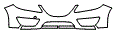 Bumper Kit pattern for the 2012 SAAB 9-5