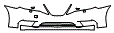 Bumper Kit pattern for the 2011 SAAB 9-3