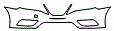 Bumper Kit pattern for the 2008 SAAB Turbo X