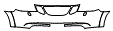 Bumper Kit pattern for the 2009 SAAB 9-7X