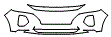Bumper Kit pattern for the 2020 Hyundai Santa Fe