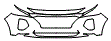 Bumper Kit pattern for the 2020 Hyundai Santa Fe