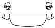 Hood, Fender and Mirror Kit pattern for the 2023 Hyundai Santa Fe (Canada)