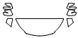 Hood, Fender and Mirror Kit pattern for the 2018 Hyundai Santa Fe Sport