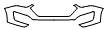 Bumper Kit pattern for the 2014 Hyundai Santa Fe Sport