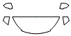 Hood, Fender and Mirror Kit pattern for the 2018 Hyundai Santa Fe (US only)