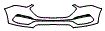 Bumper Kit pattern for the 2018 Hyundai Santa Fe Sport