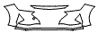 Bumper Kit pattern for the 2020 Hyundai Elantra (Canada)