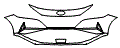Bumper Kit pattern for the 2021 Hyundai Elantra (US)