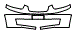 Bumper kit pattern for the 2001 Hyundai Elantra