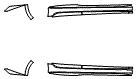 Rocker Panel Kit pattern for the 2021 Hyundai Elantra (US)