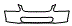 Bumper kit pattern for the 2000 Hyundai Accent