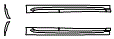 Rocker Panel Kit pattern for the 2016 Hyundai Sonata