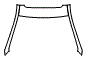 Roof and A-Pillar Kit pattern for the 2016 Hyundai Sonata