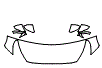 Hood, Fender and Mirror Kit pattern for the 2019 Hyundai Sonata