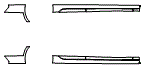 Rocker Panel Kit pattern for the 2019 Hyundai Sonata