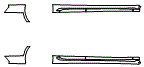 Rocker Panel Kit pattern for the 2019 Hyundai Sonata