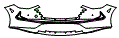 Bumper Kit pattern for the 2020 Hyundai Sonata (US)