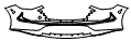Bumper Kit pattern for the 2020 Hyundai Sonata (US)
