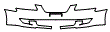 Bumper Kit pattern for the 2006 Hyundai Sonata