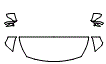 Hood, Fender and Mirror Kit pattern for the 2016 Hyundai Sonata