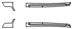 Rocker Panel Kit pattern for the 2016 Hyundai Sonata