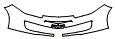 Bumper Kit pattern for the 2008 Hyundai Tiburon