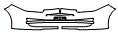 Bumper Kit pattern for the 2008 Hyundai Tiburon