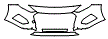 Bumper Kit pattern for the 2022 Hyundai Accent (US)