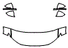 Hood, Fender and Mirror Kit pattern for the 2026 Hyundai Tuscon (US)