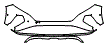 Bumper Kit pattern for the 2022 Hyundai Tuscon (US)