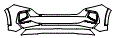 Bumper Kit pattern for the 2022 Hyundai Tuscon (US)