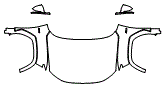 Full Fender, Full Hood and Mirror Kit pattern for the 2022 Hyundai Tuscon (US)