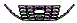Grille Kit pattern for the 2022 Hyundai Tuscon (US)